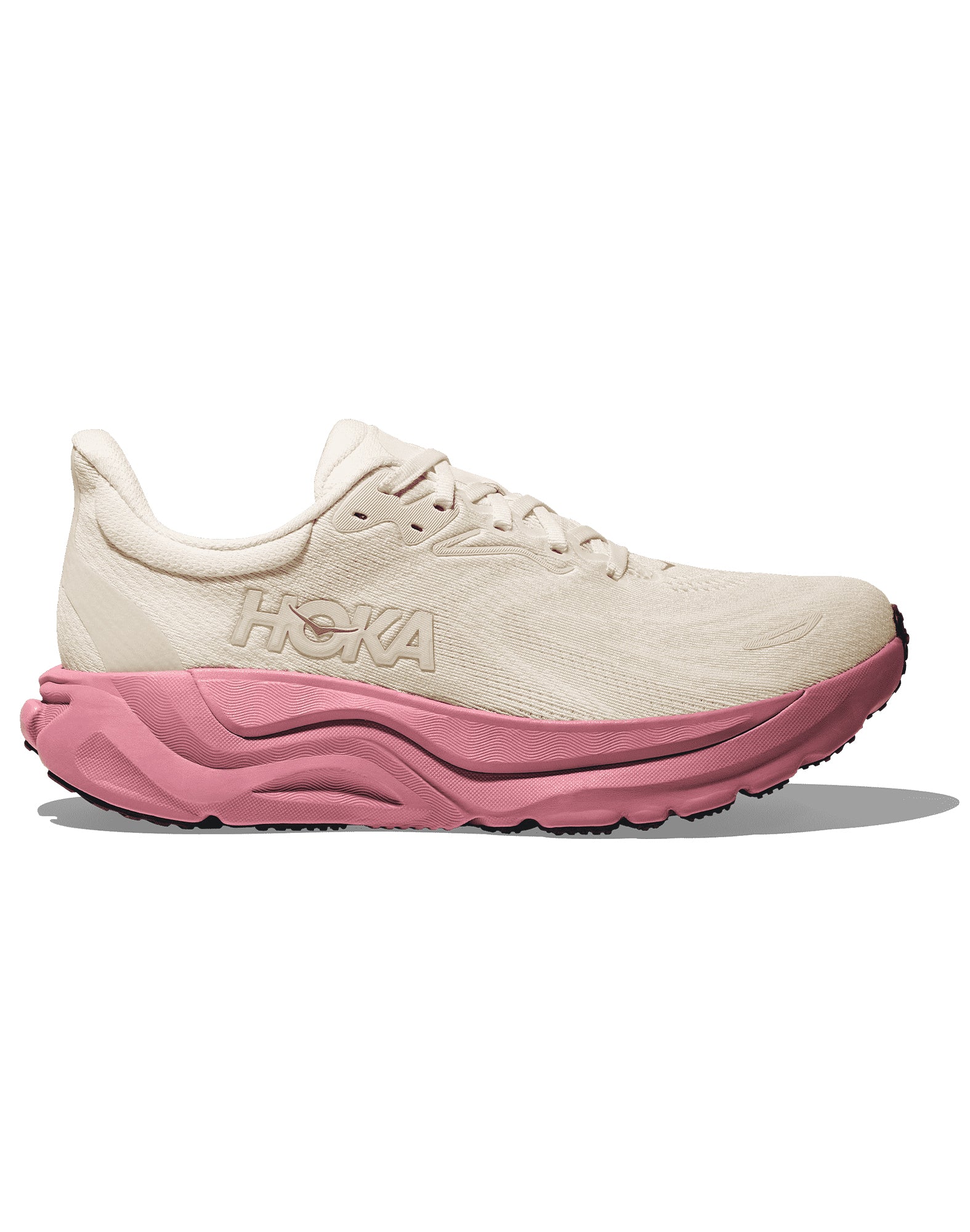 Women's Hoka Arahi 8 Alabaster / Lingonberry – Garde-Malade