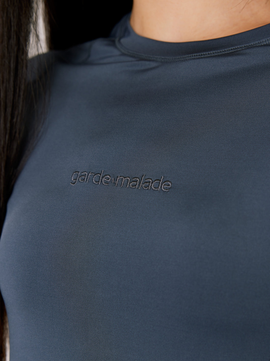 Chandail Underscrub Ultra-Performant - Bleu Ardoise - Manches Longues Pour Femme - Vente Finale