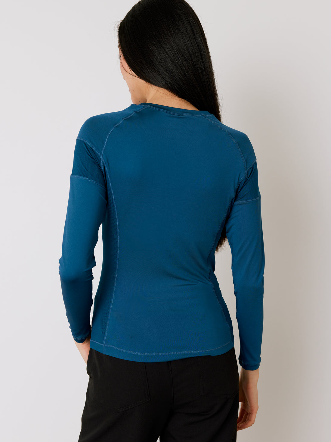 Chandail Underscrub Ultra-Performant - Bleu Opale - Manches Longues Pour Femme - Vente Finale