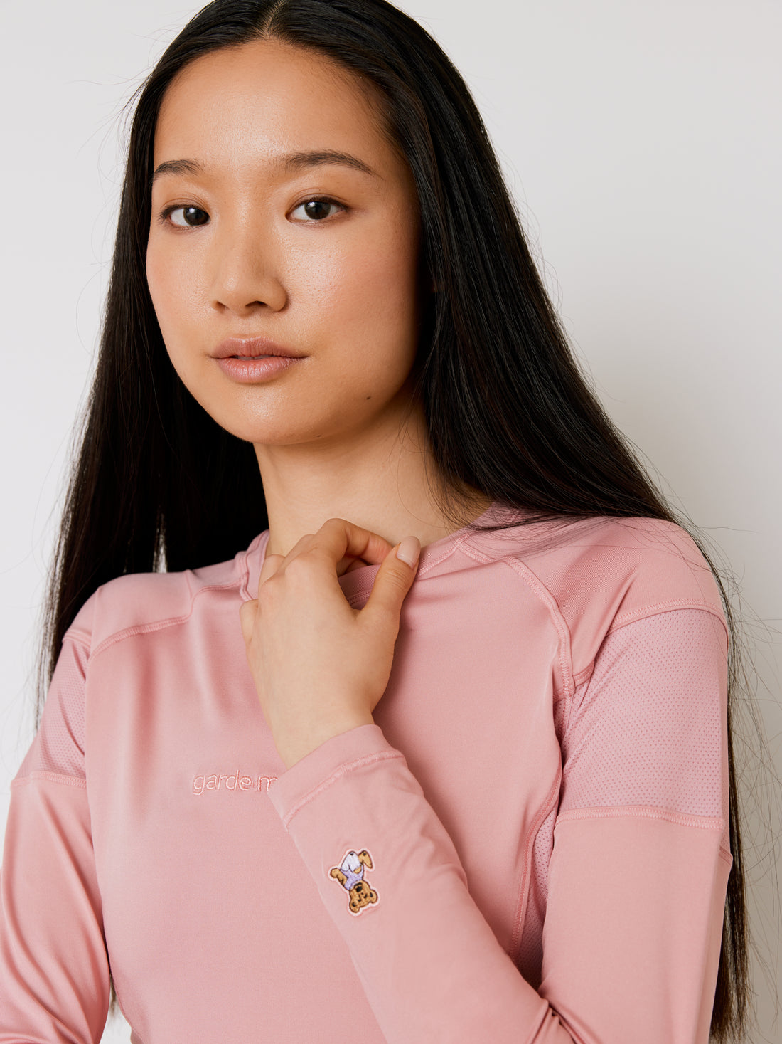 Women High-Performance Underscrub - Blush - Long Sleeves - Final Sale