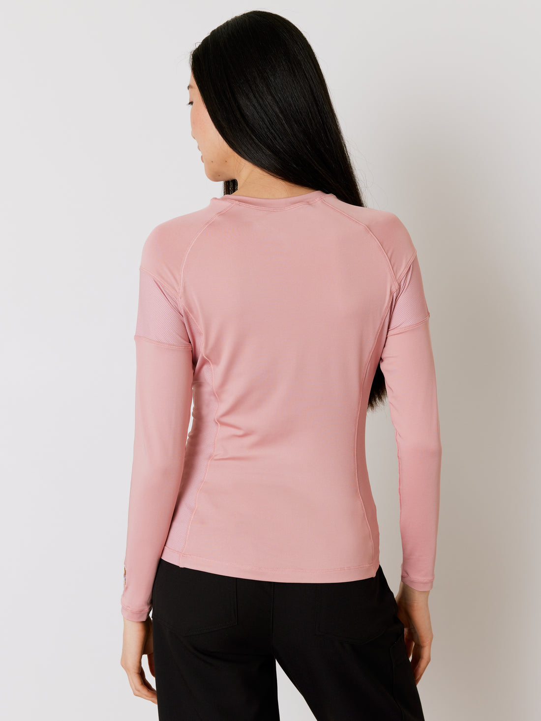 Women High-Performance Underscrub - Blush - Long Sleeves - Final Sale