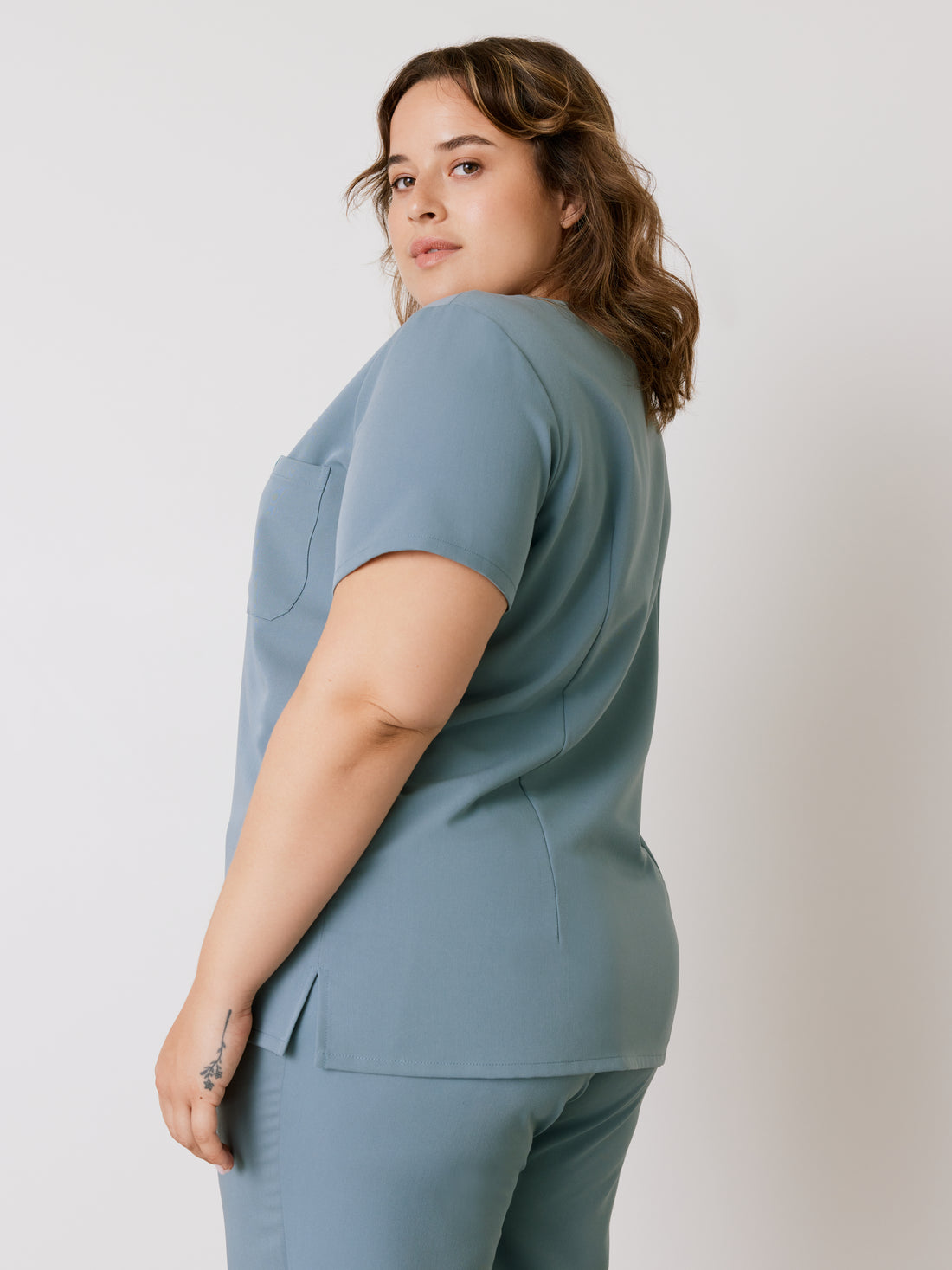 GABRIELLE RE-GARDE™ - GRIS OCÉAN - Haut Une Poche - SILVADUR™ - Vente Finale