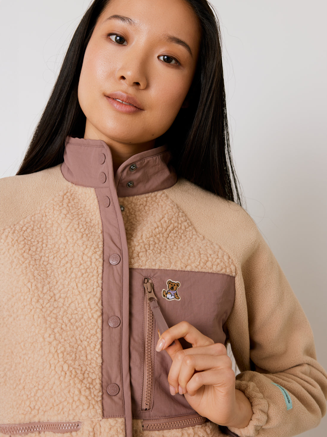 Veste Sherpa - Beige - VENTE FINALE