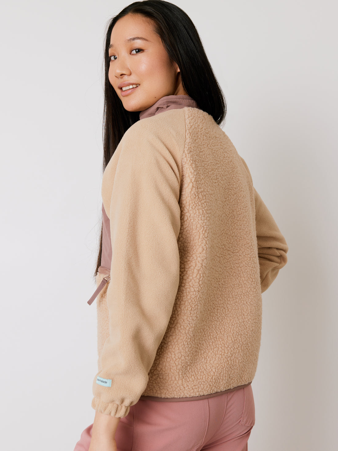 Veste Sherpa - Beige - VENTE FINALE