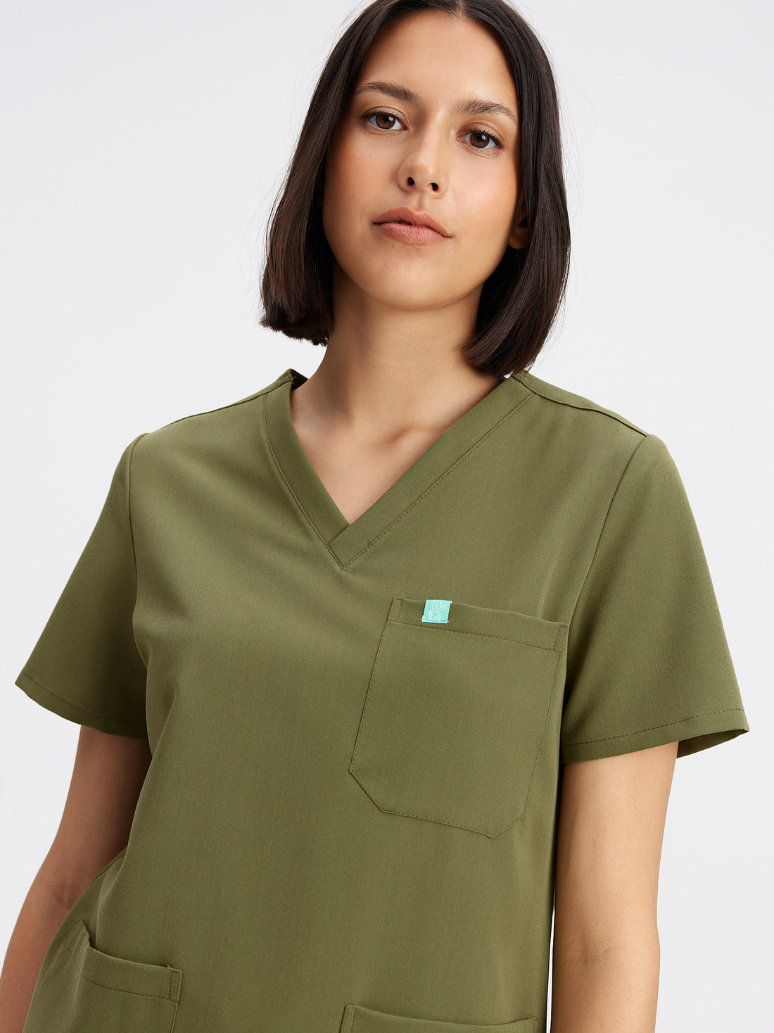 CHLOE RE-GARDE™ - OLIVE - Haut Trois Poches - Vente Finale