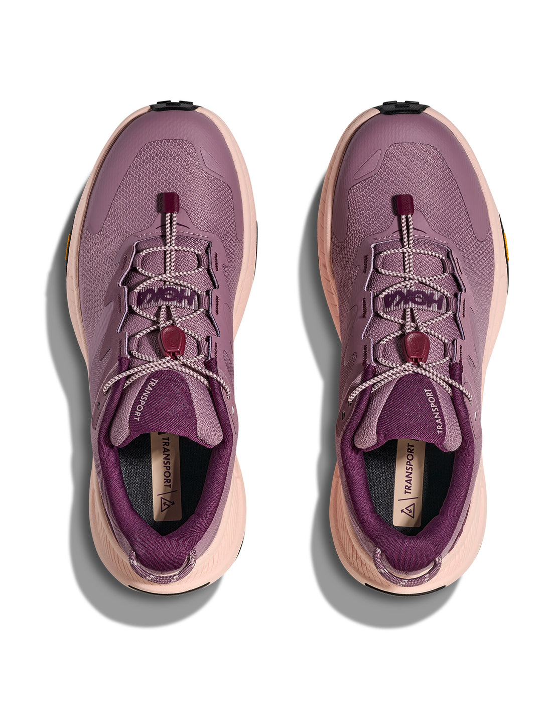 Femmes Hoka Transport Classic Mauve / Dawn Light - Vente Finale