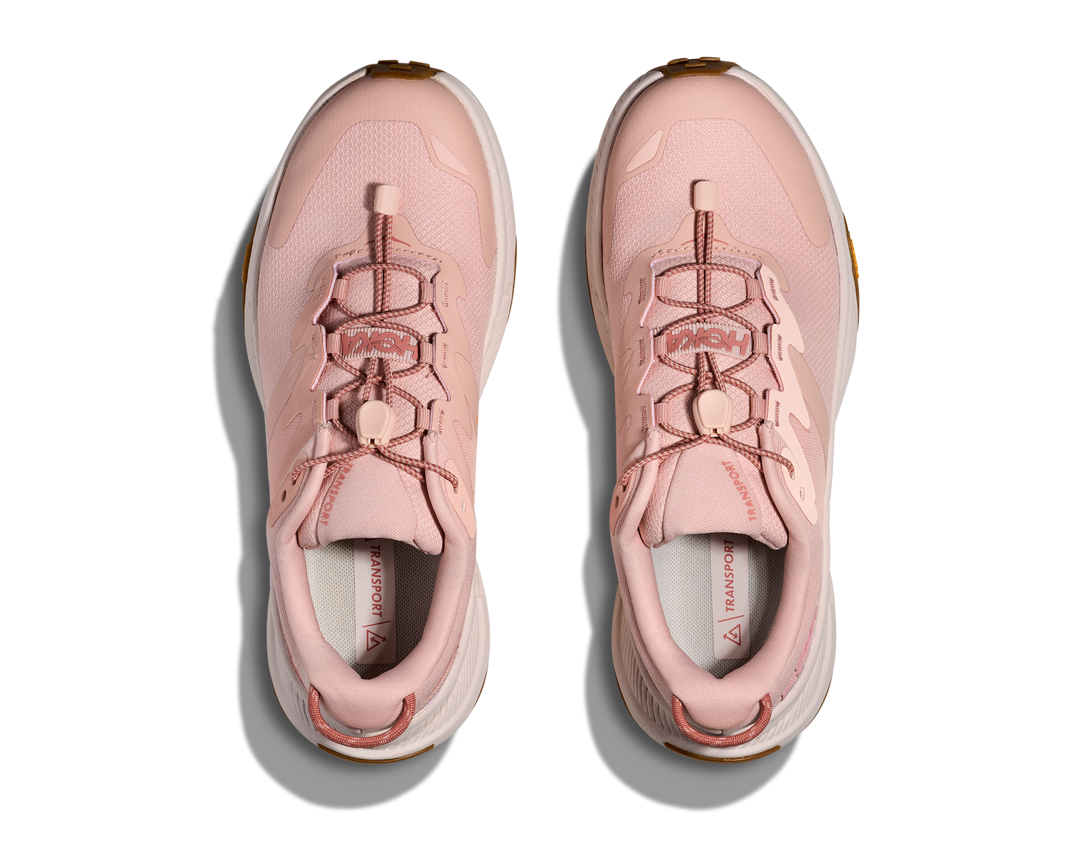 Femmes Hoka Transport Rose Latte / Rose Cream - Vente Finale