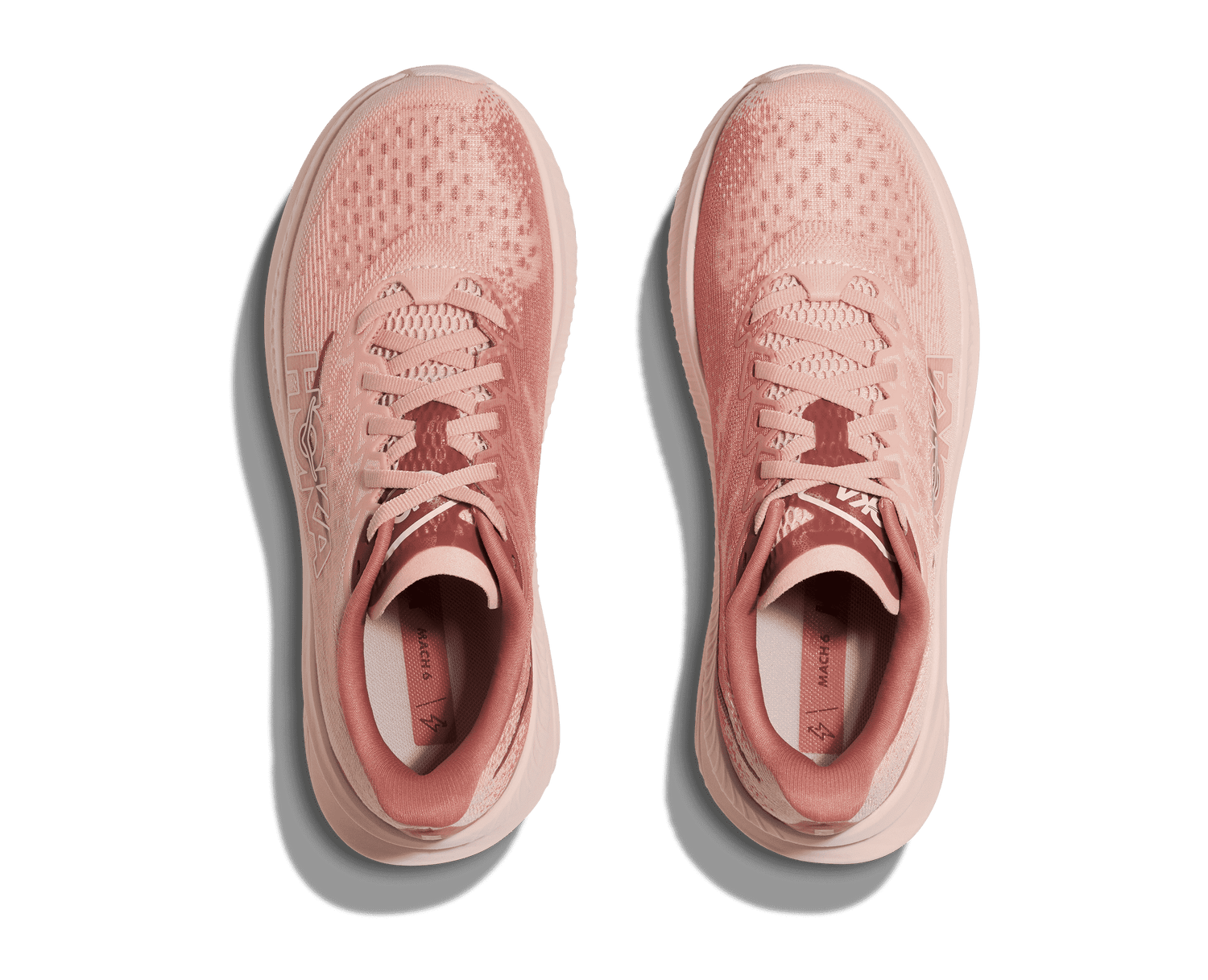 Femmes Hoka Mach 6 Rose Latte / Blush