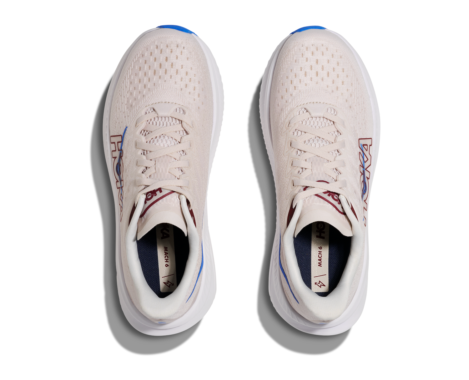 Femmes Hoka Mach 6 Stucco / Grout