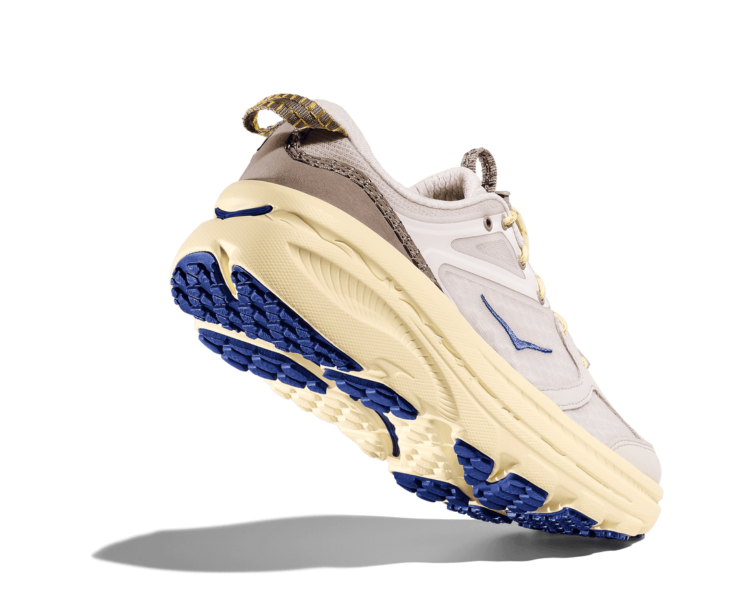 Hoka Bondi B3LS Unisexe Grout / Vintage Yellow