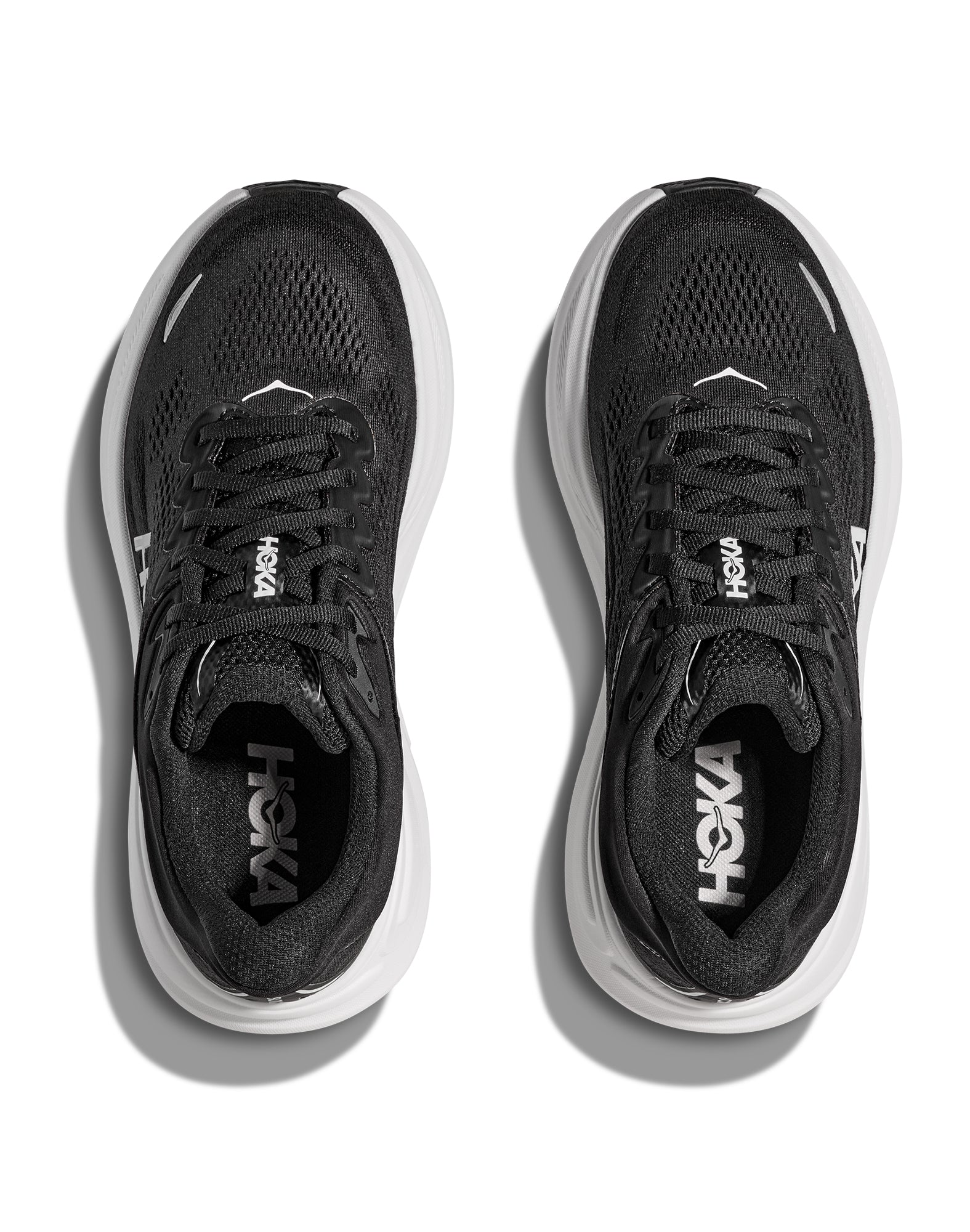 Men's Hoka Bondi 9 Black / White – Garde-Malade