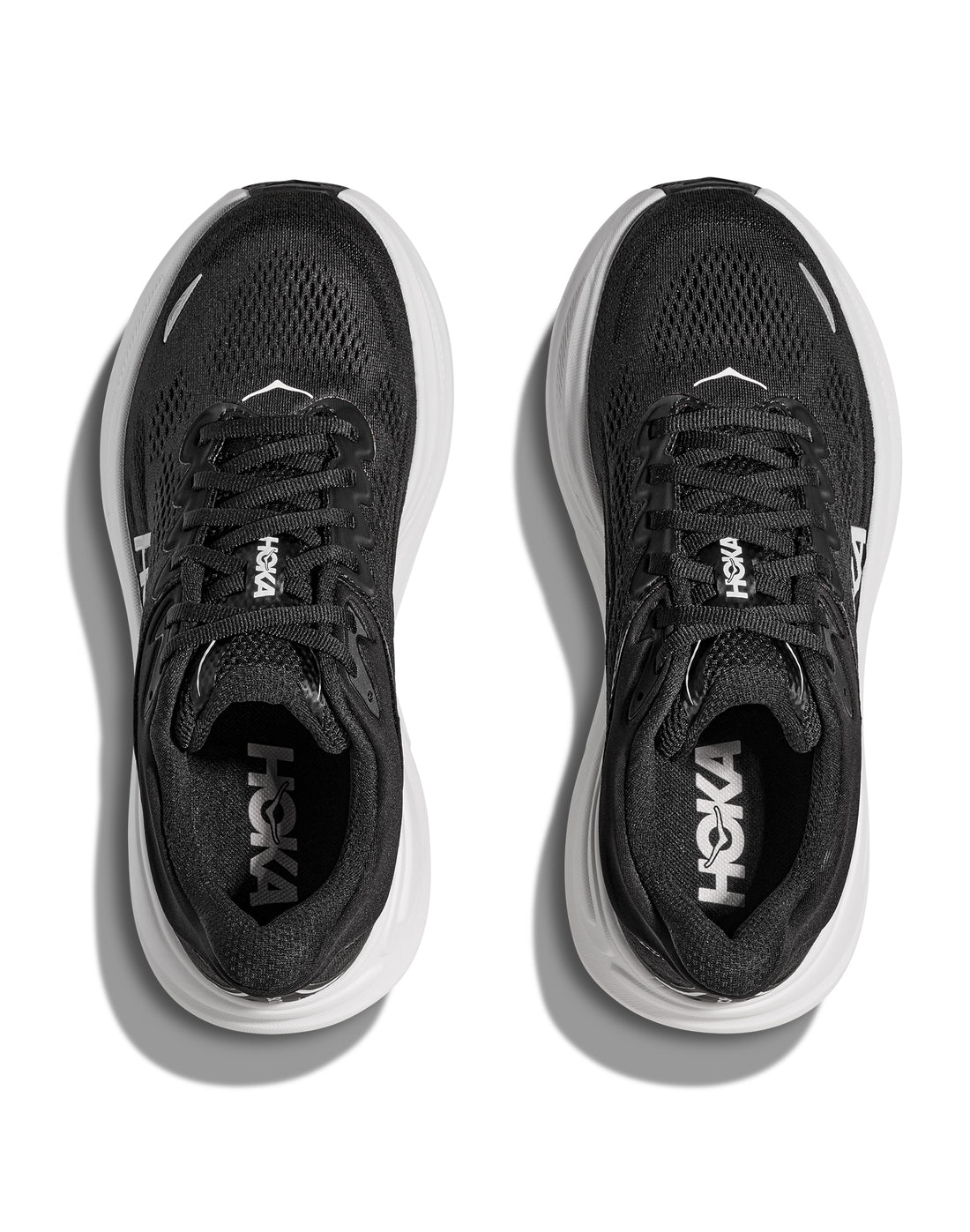 Hommes Hoka Bondi 9 Black / White