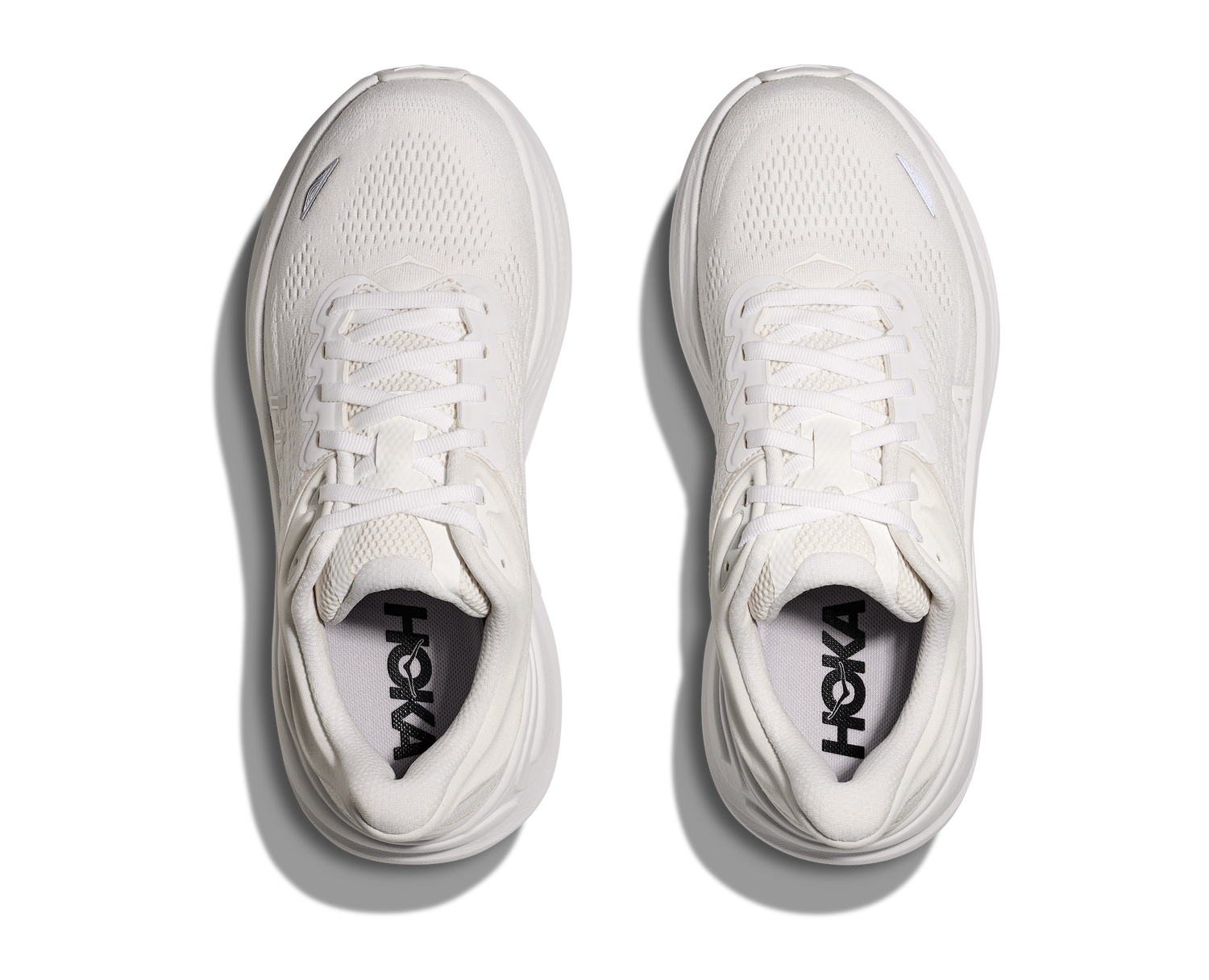 Men's Hoka Bondi 9 White / White