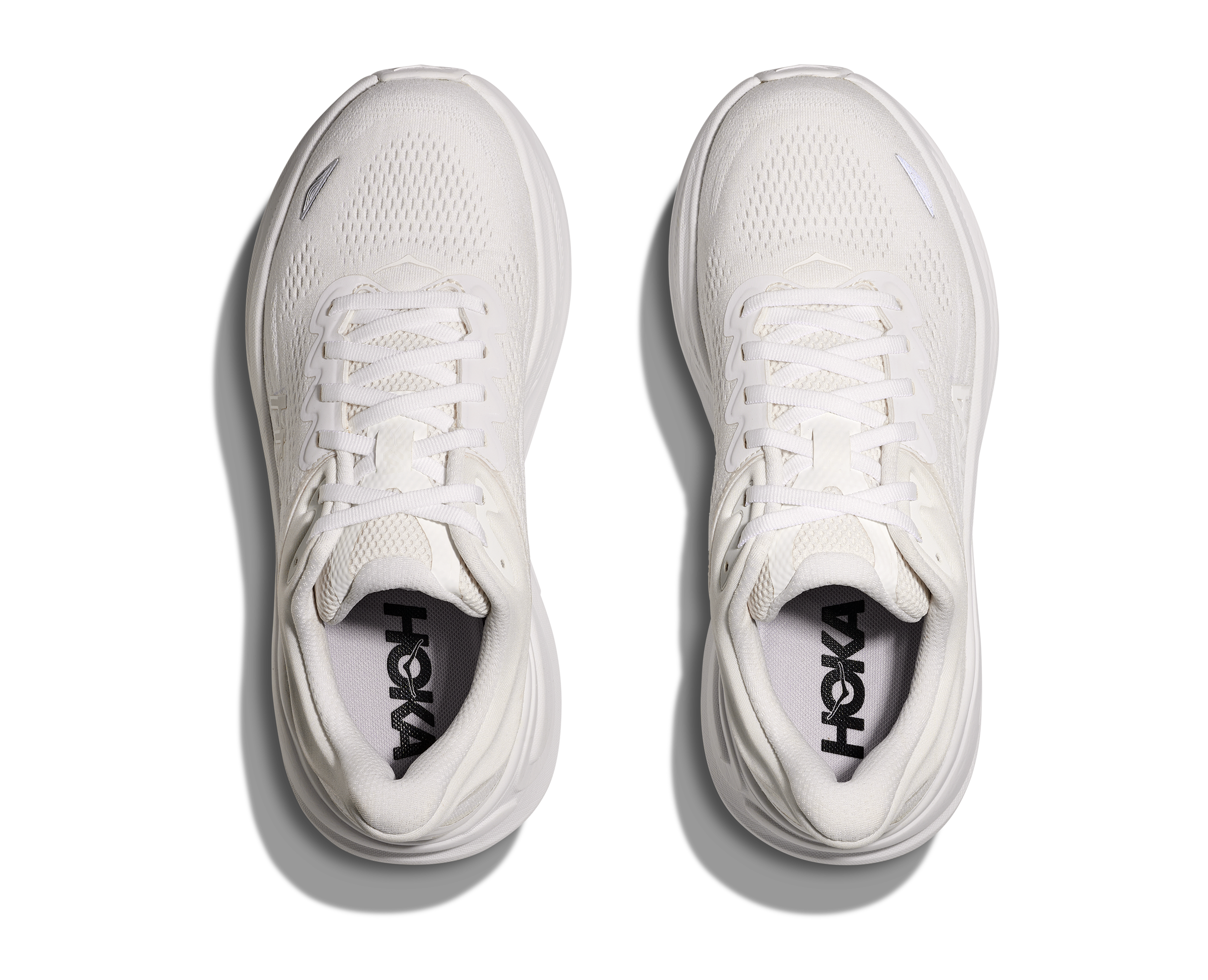 Men's Hoka Bondi 9 White / White