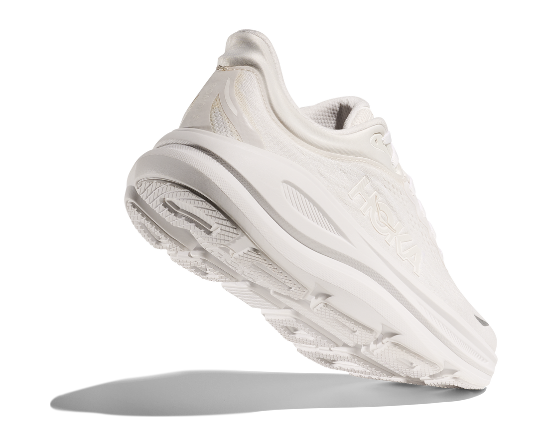 Men's Hoka Bondi 9 White / White