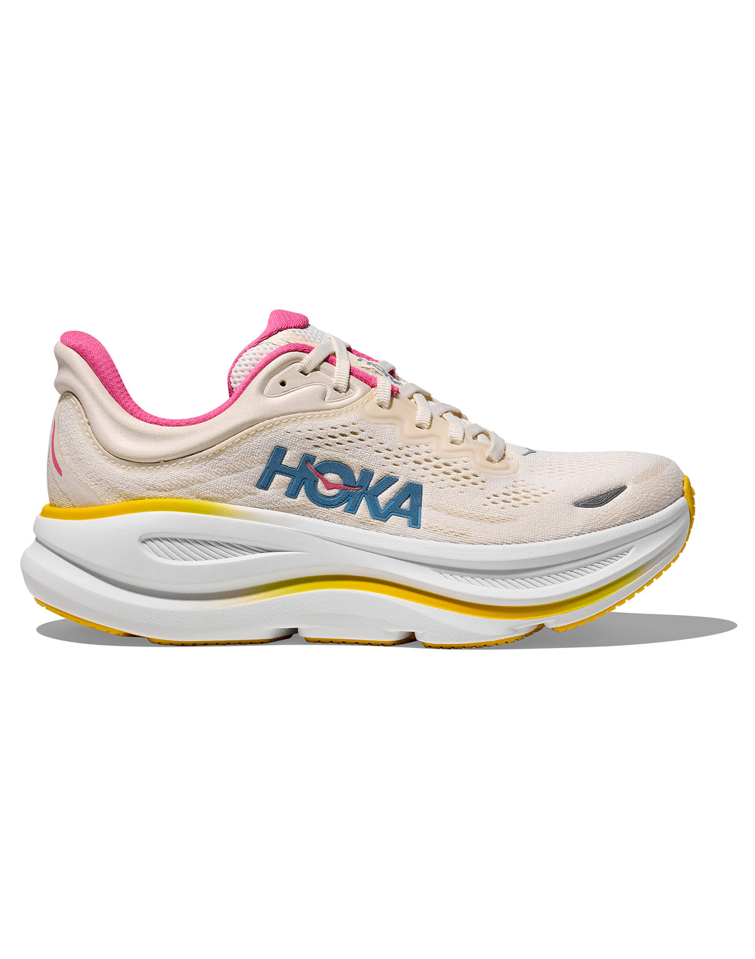 Femmes Hoka Bondi 9 Alabaster / Birch