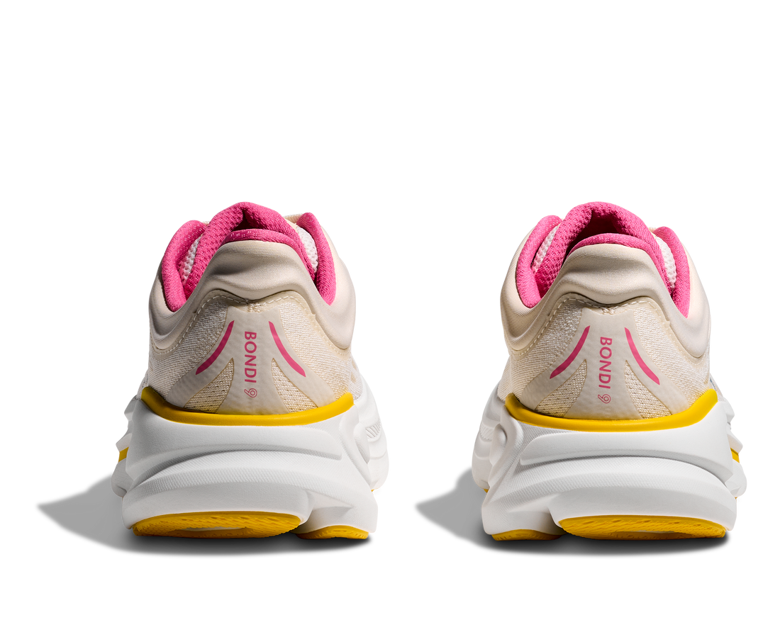 Femmes Hoka Bondi 9 Alabaster / Birch