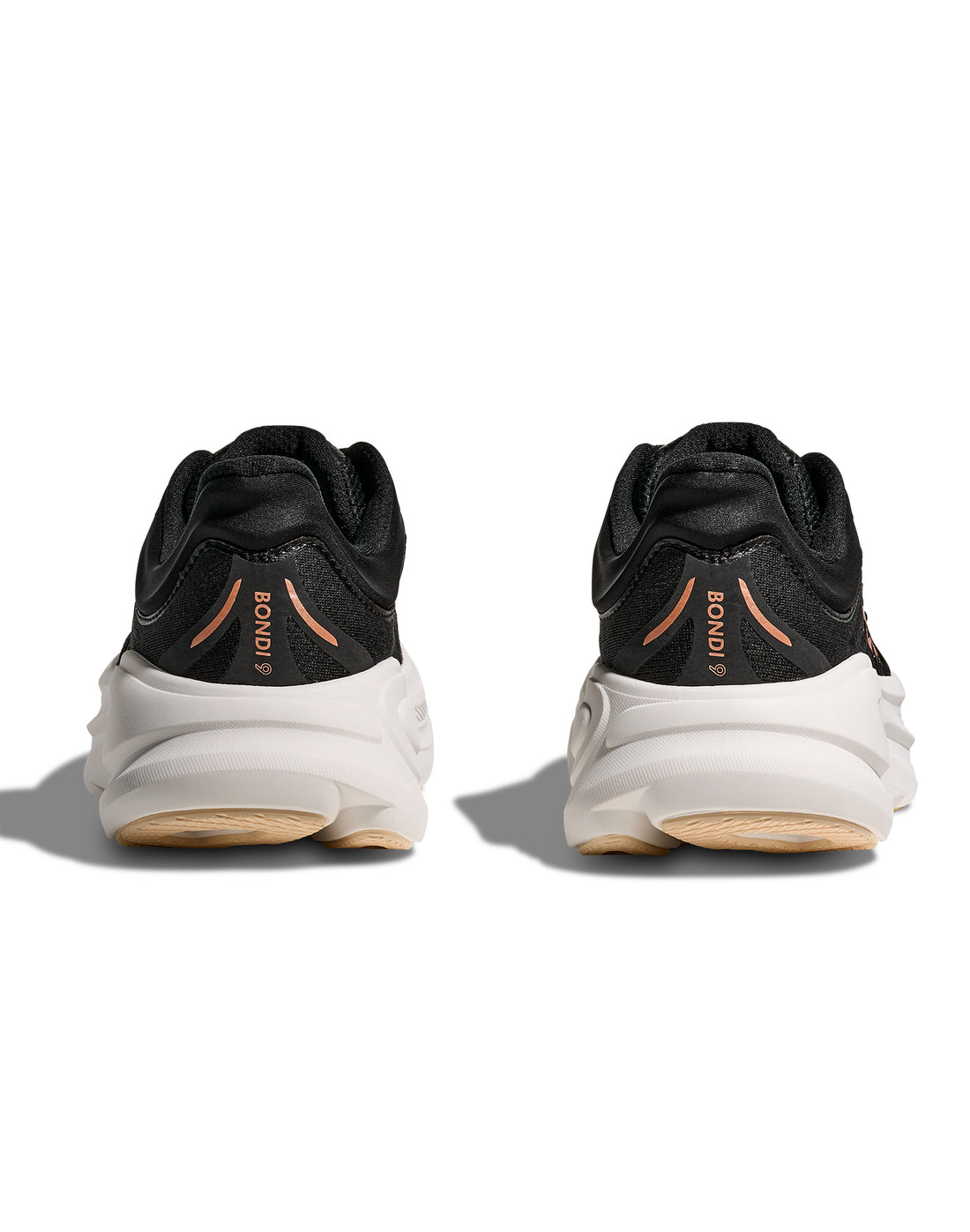 Femmes Hoka Bondi 9 Black / Rose Gold
