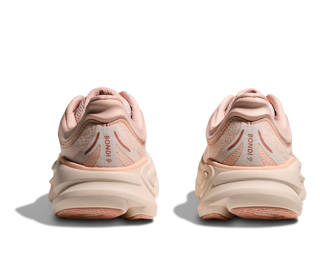 Femmes Hoka Bondi 9 Rose Latte / Rose Cream