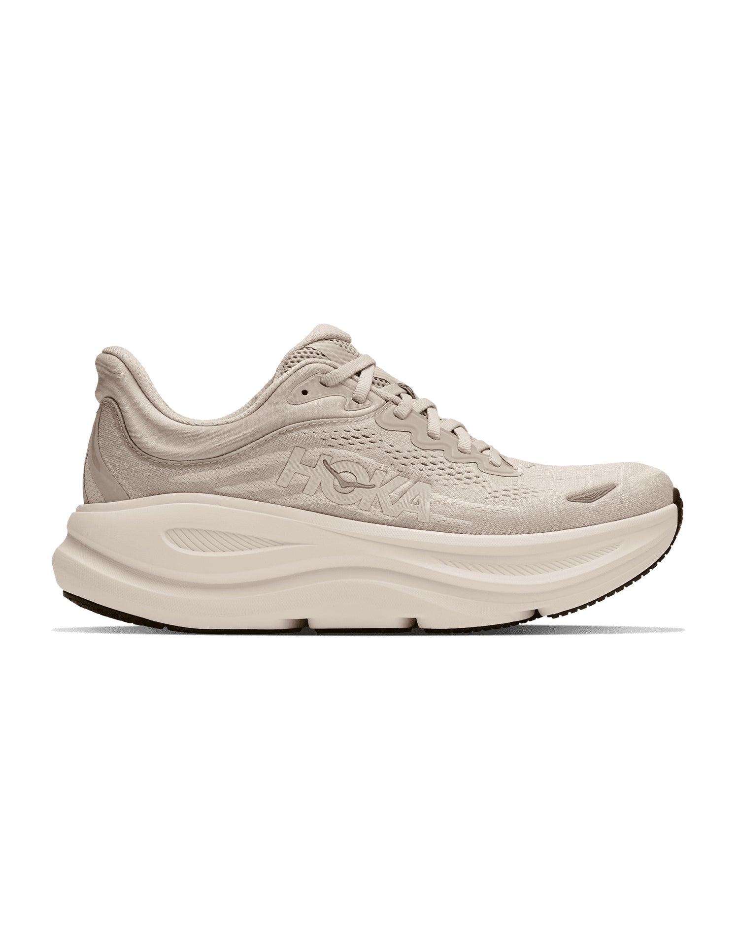 Women's Hoka Bondi 9 River Rock Grey / Alabaster