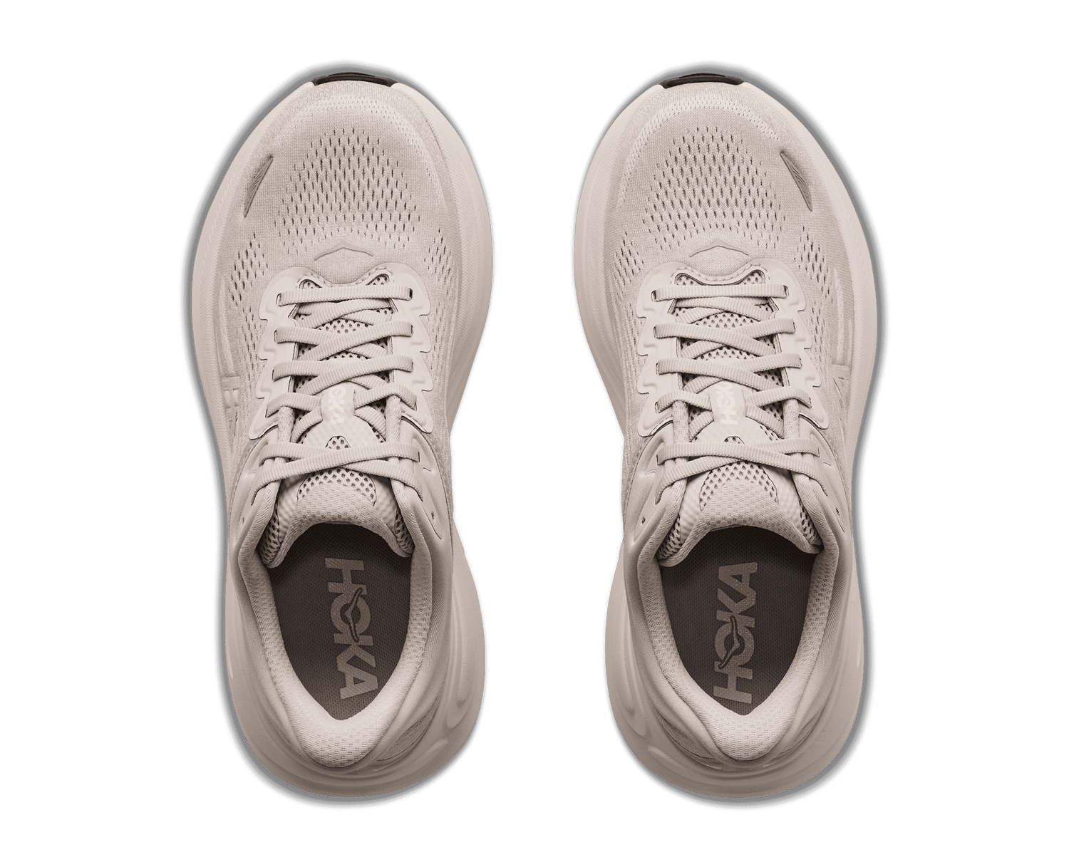 Women's Hoka Bondi 9 River Rock Grey / Alabaster