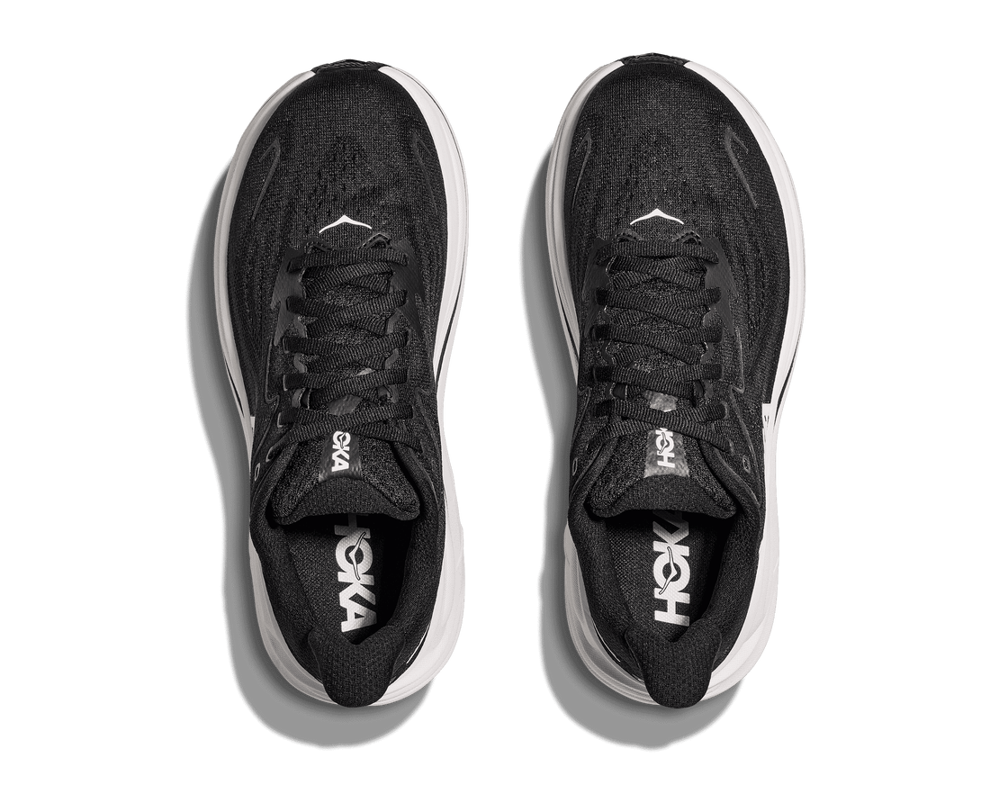 Hommes Hoka Clifton 10 Black / White