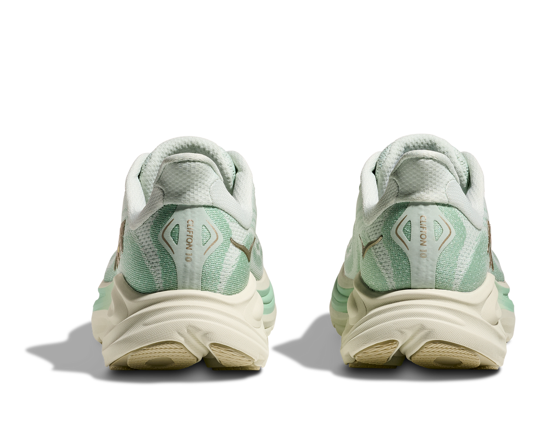 Femmes Hoka Clifton 10 Sea Glass / Jadeite