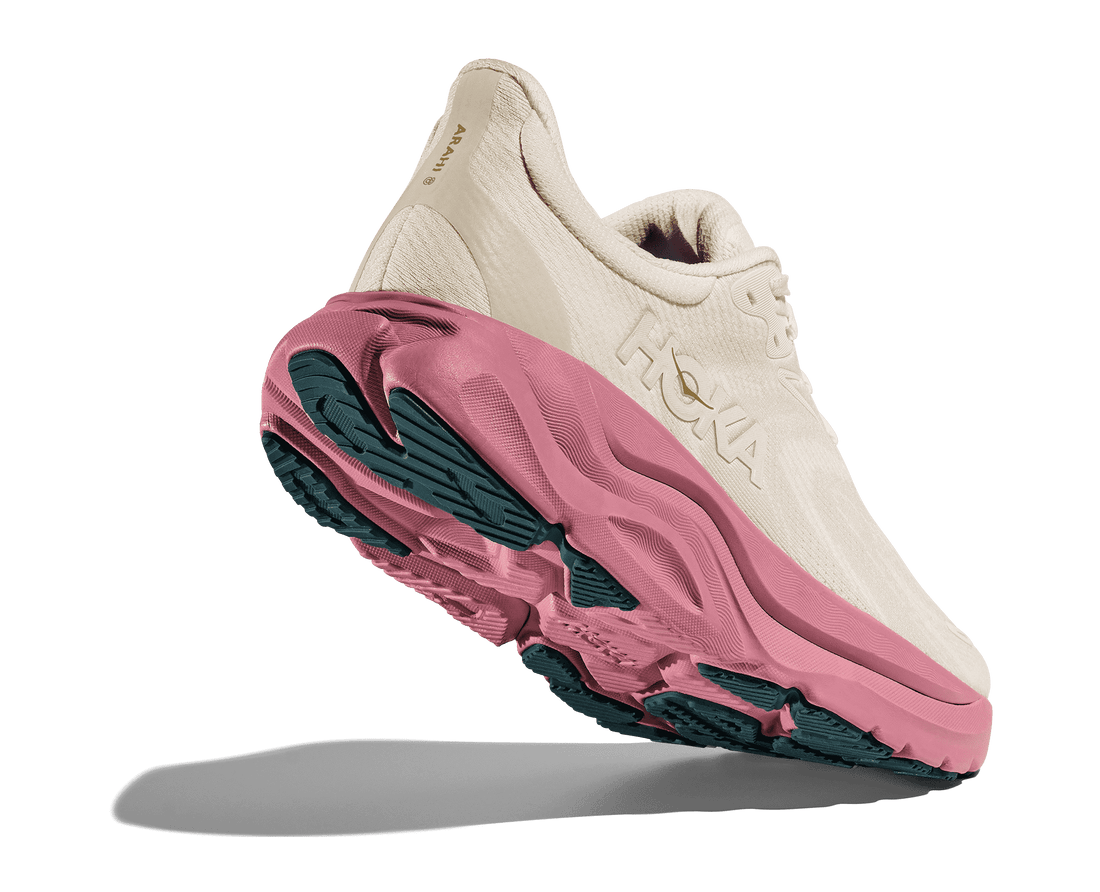 Women's Hoka Arahi 8 Alabaster / Lingonberry