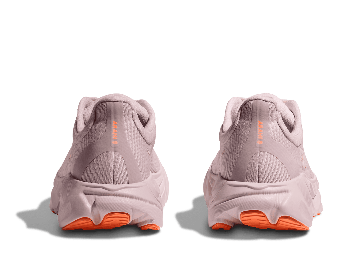 Women's Hoka Arahi 8 Lilac Cream / Neon Cantaloupe