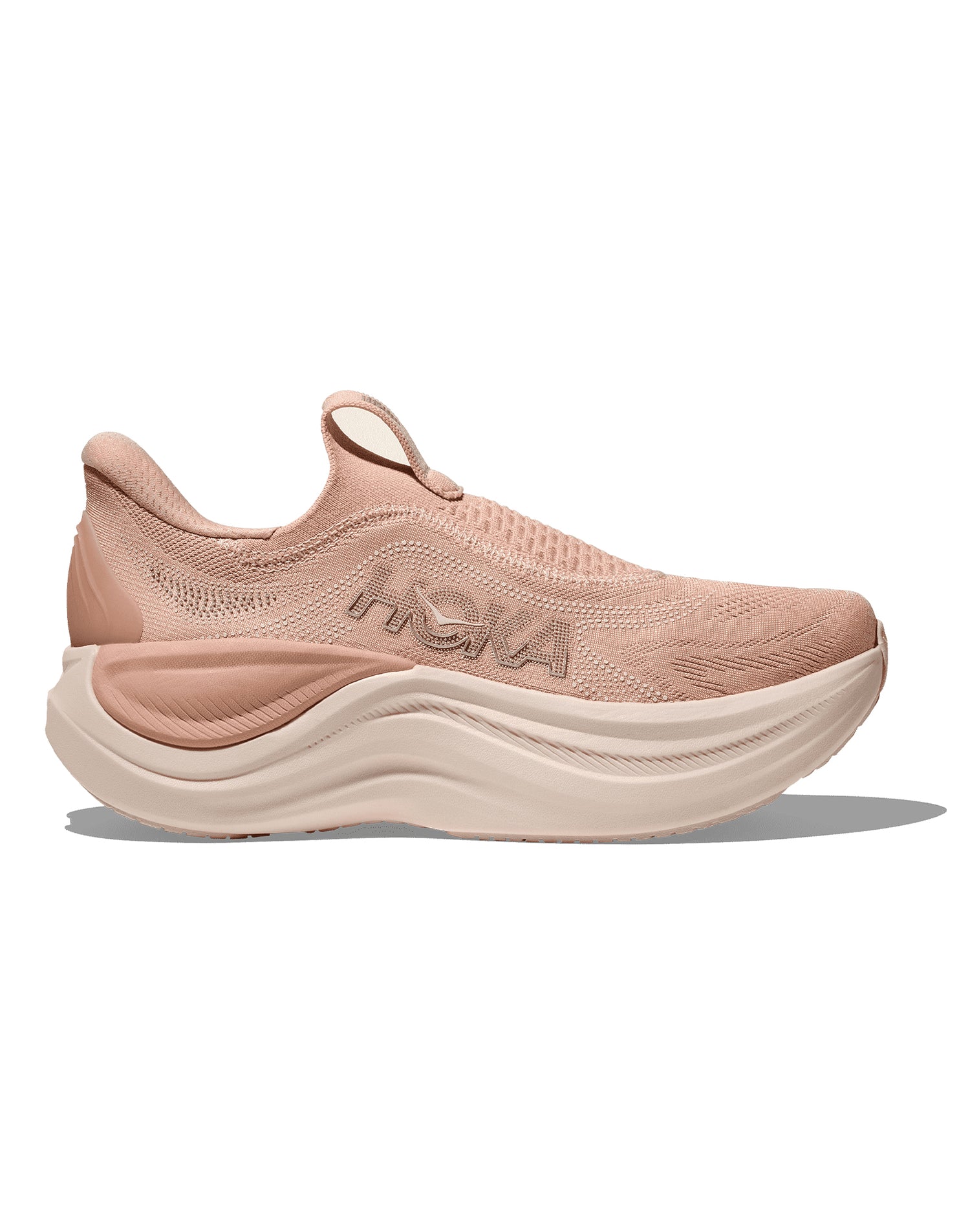 Femmes Hoka Skyward Laceless Rose Latte / Rose Cream
