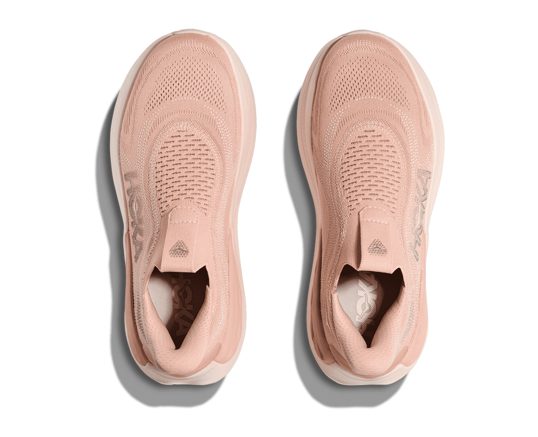 Femmes Hoka Skyward Laceless Rose Latte / Rose Cream