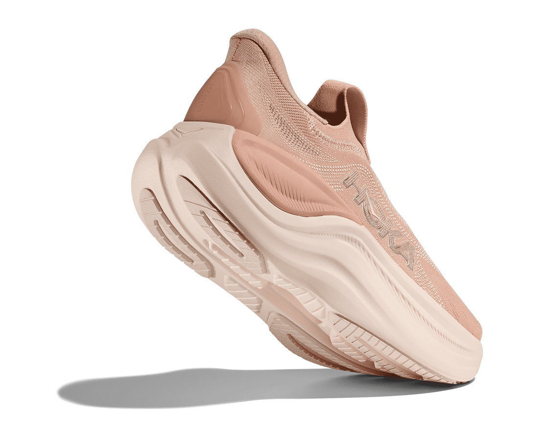 Femmes Hoka Skyward Laceless Rose Latte / Rose Cream