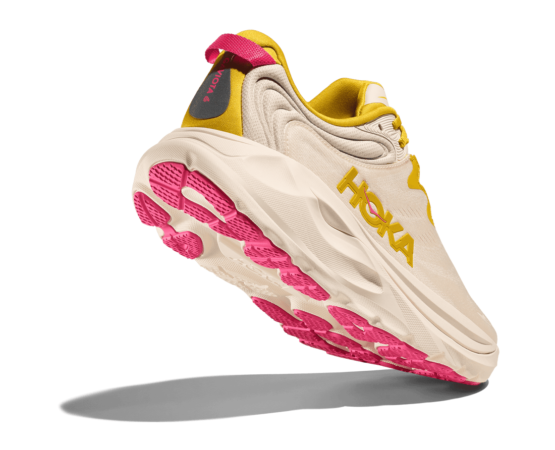 Women's Hoka Gaviota 6 Birch / Yellow Gold