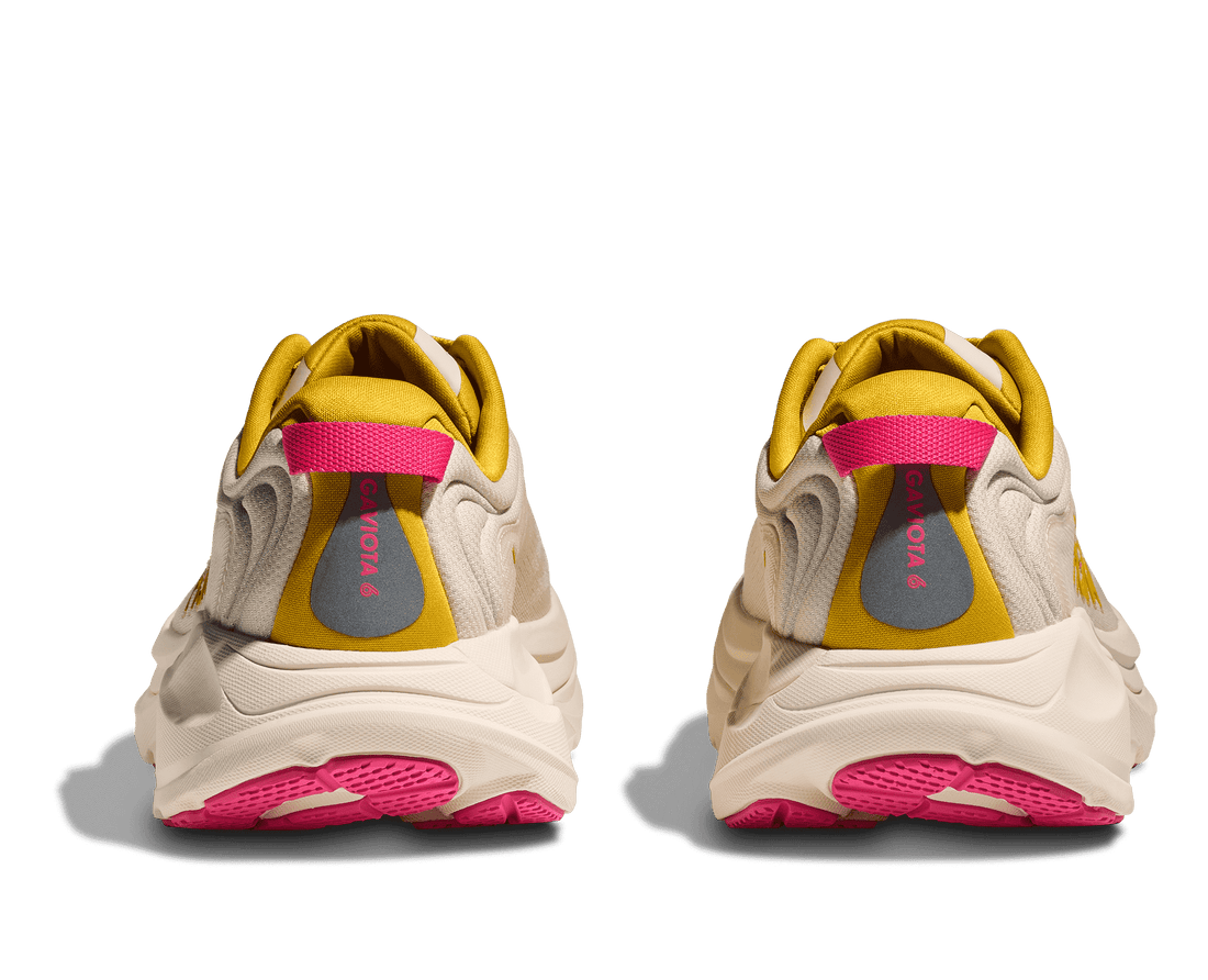 Women's Hoka Gaviota 6 Birch / Yellow Gold