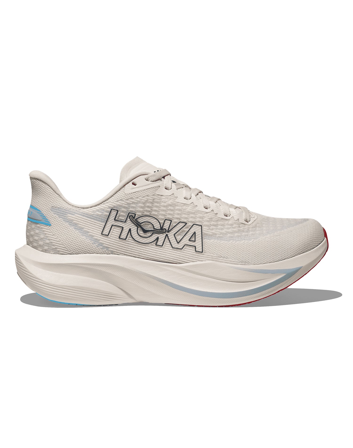 Women's Hoka Mach 7 Alabaster / Soaring Blue