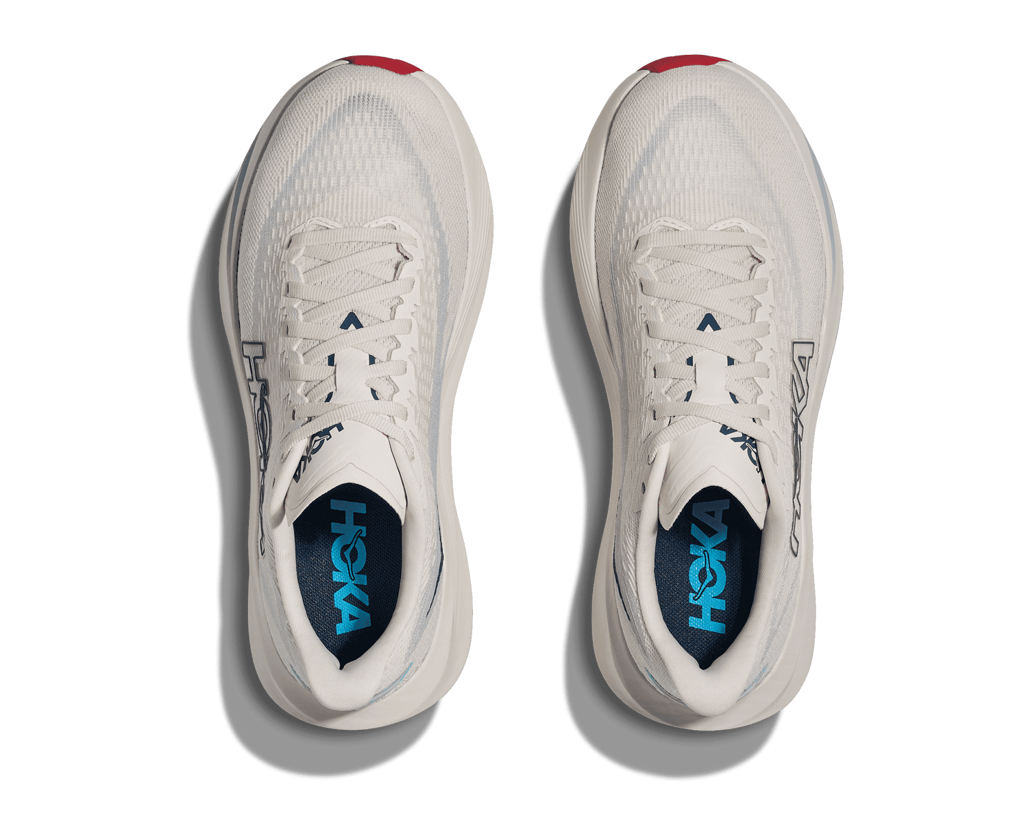 Women's Hoka Mach 7 Alabaster / Soaring Blue