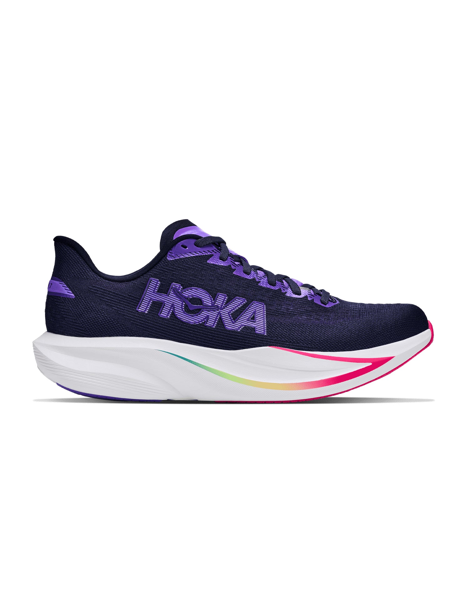 Femmes Hoka Mach 7 Carbon Black / Cosmic Purple