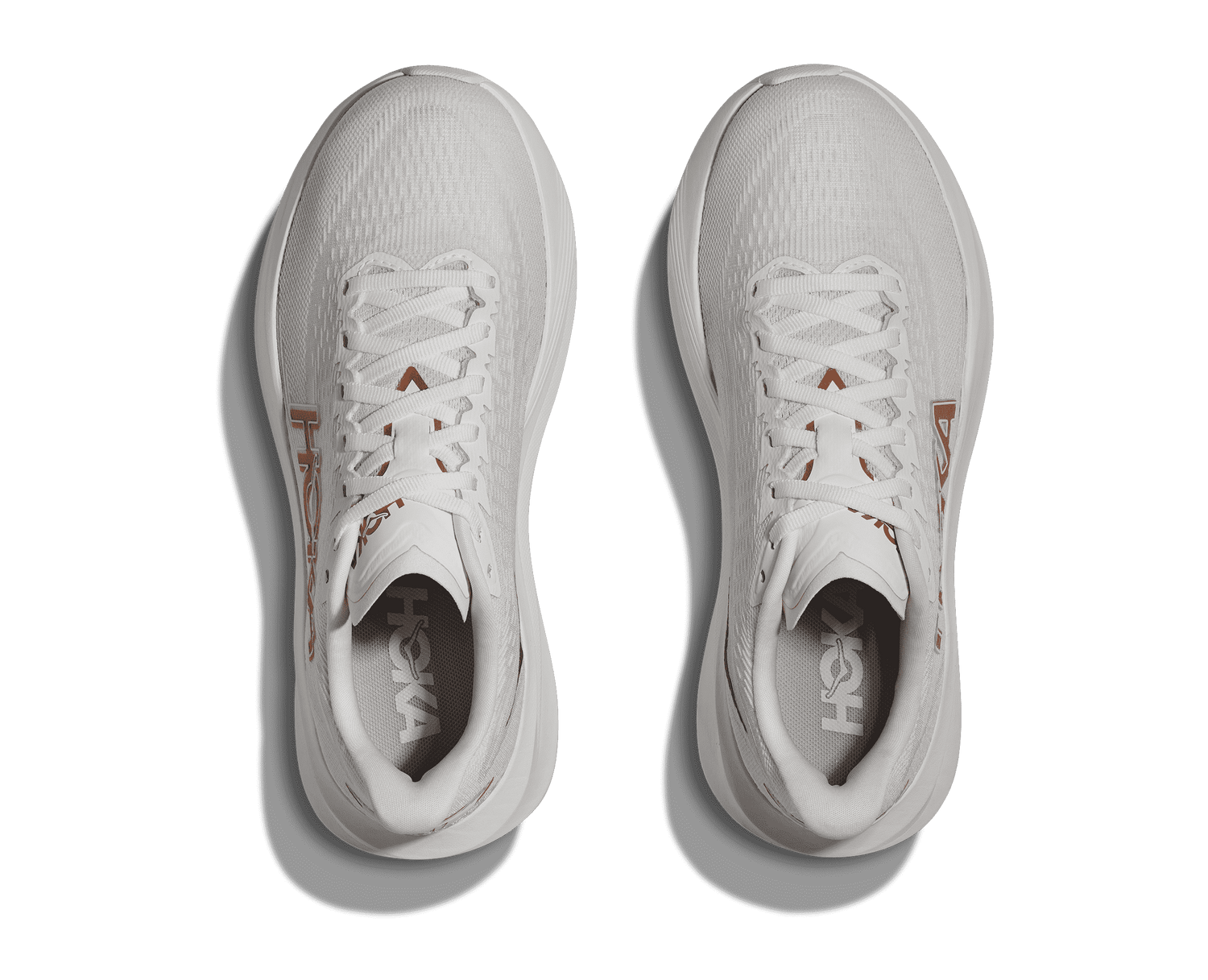 Women's Hoka Mach 7 Frost / Rose Gold