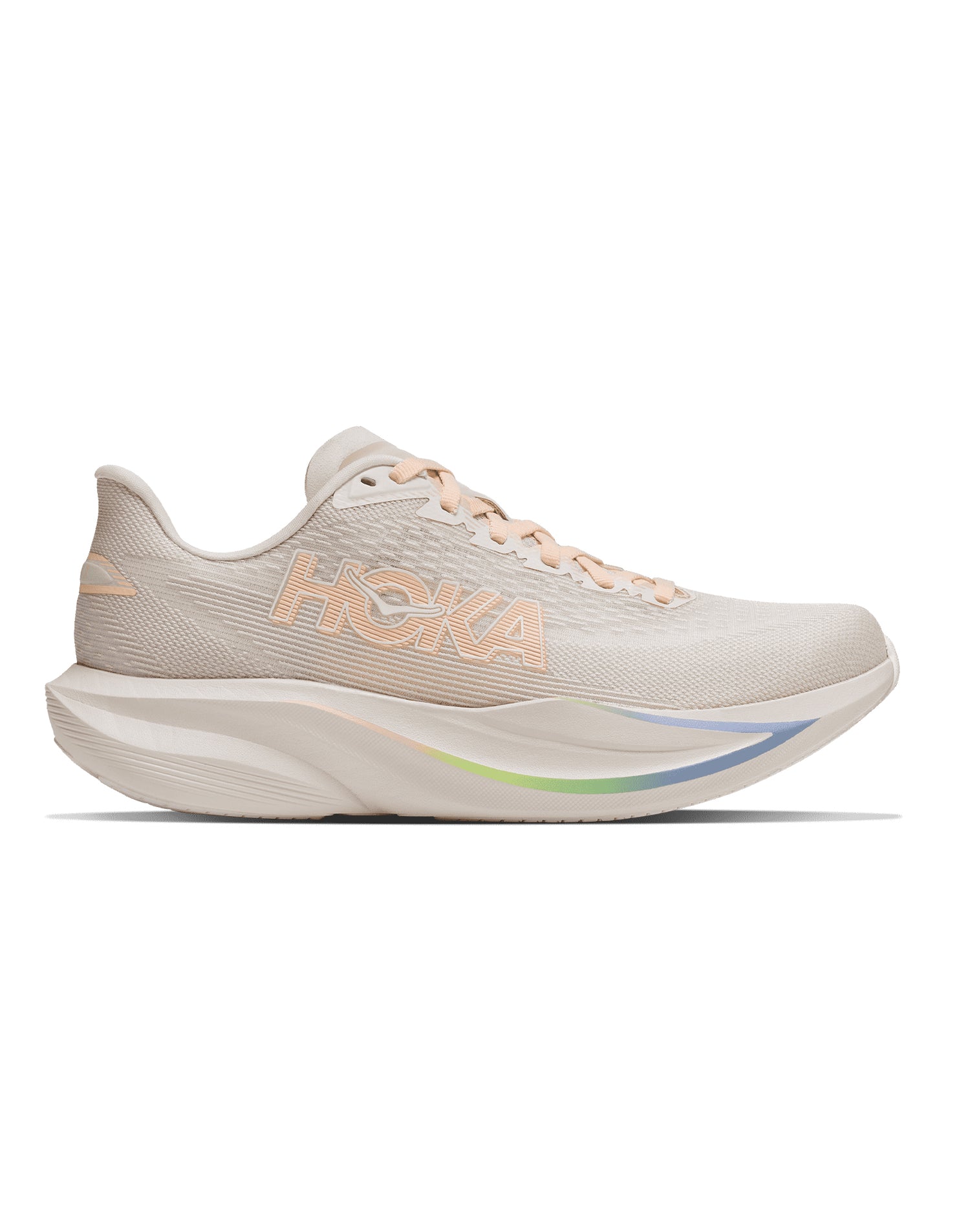 Femmes Hoka Mach 7 Oat Milk / Alabaster