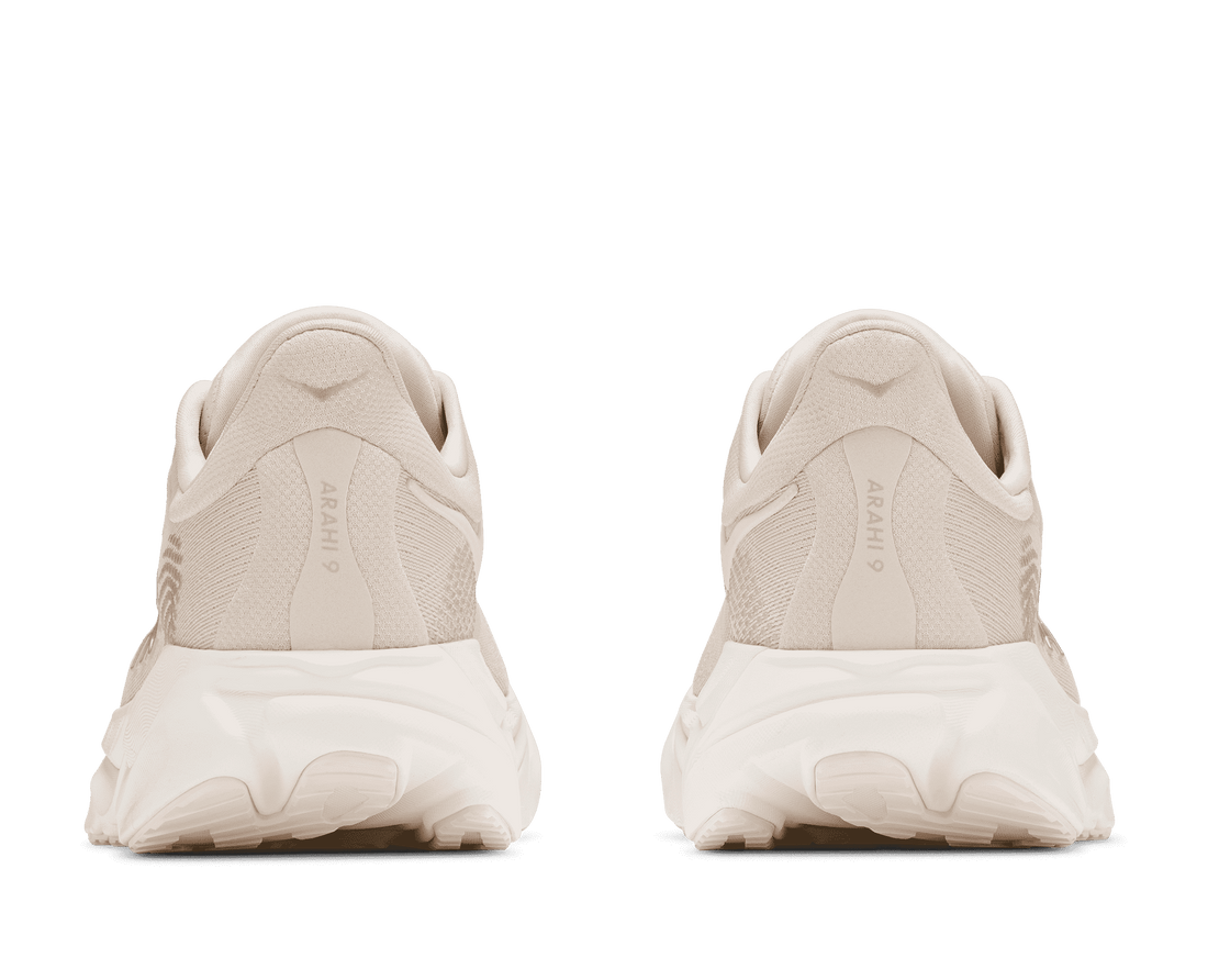 Women's Hoka Arahi 9 Alabaster / Oat Milk