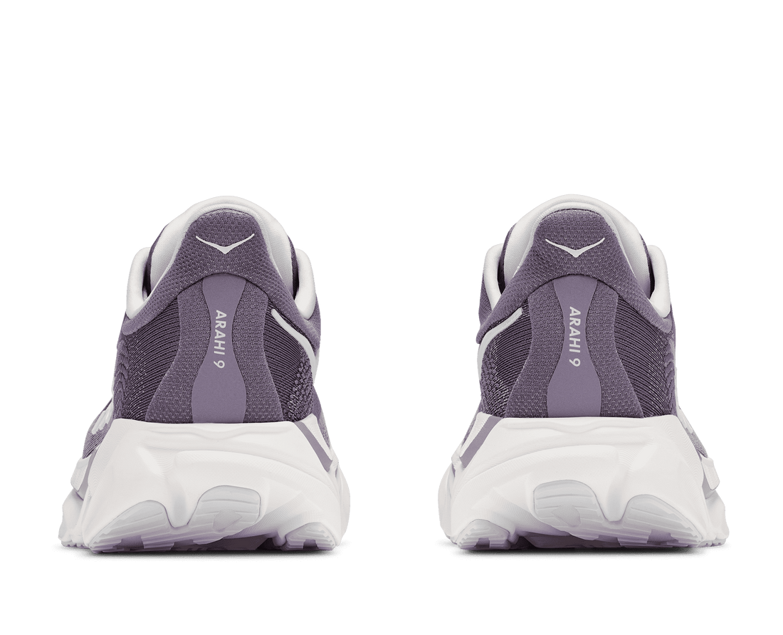 Femmes Hoka Arahi 9 Purple Fog / Mellow Lilac