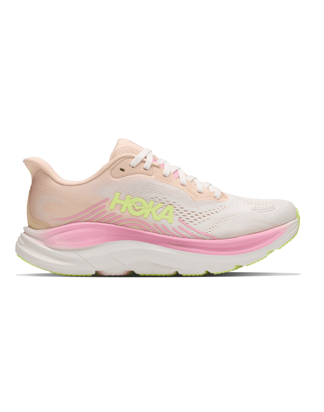 Women's Hoka Clifton 11 Tangerine Glow / White