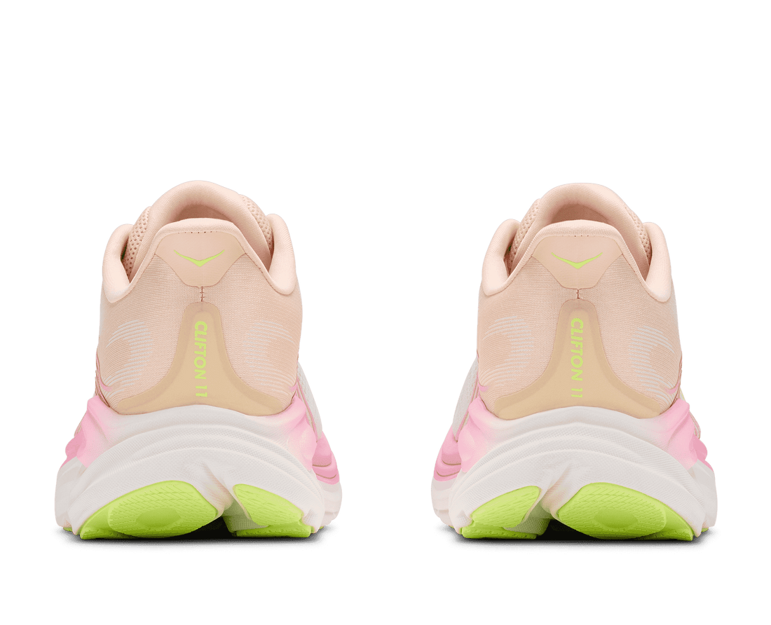 Women's Hoka Clifton 11 Tangerine Glow / White