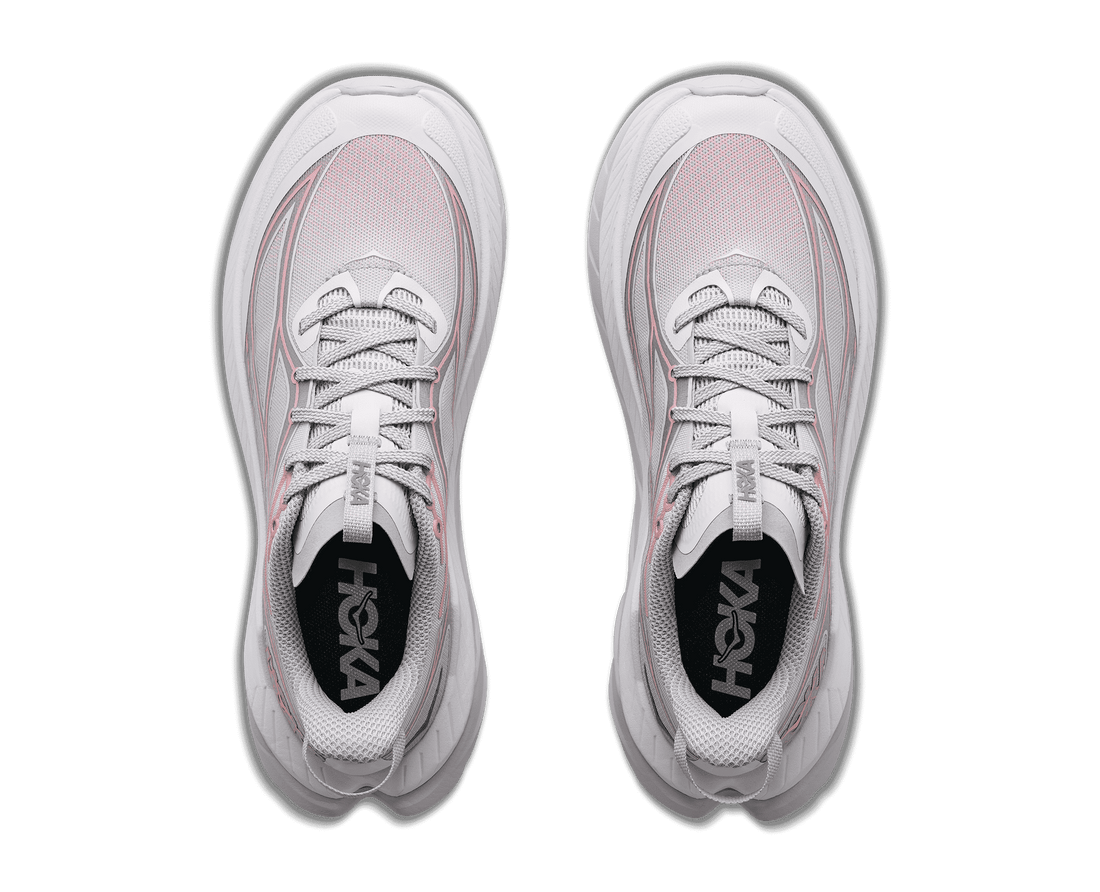 Femmes Hoka Mach Remastered Aura Cosmic Grey / Dewy Pink