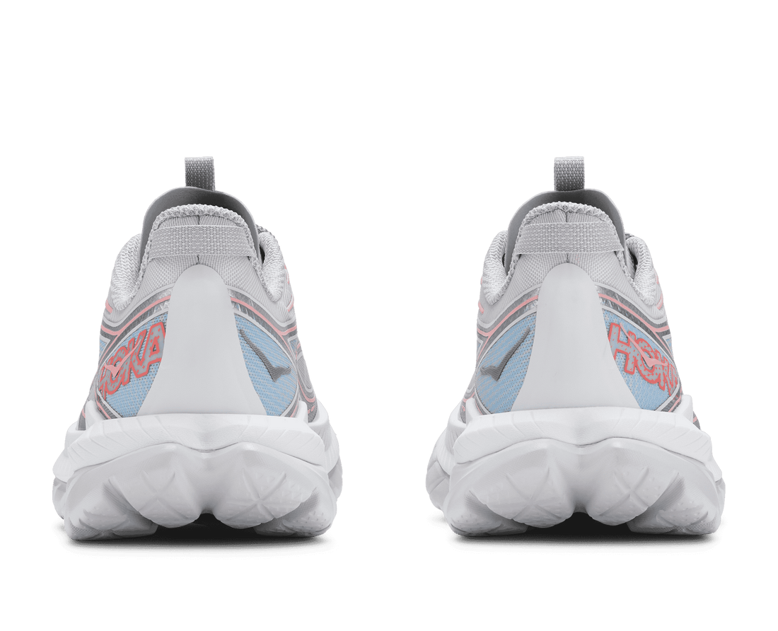 Femmes Hoka Mach Remastered Aura Cosmic Grey / Dewy Pink