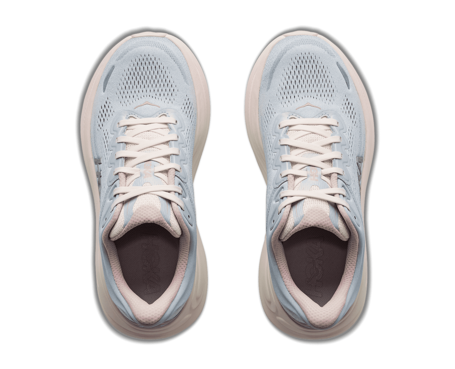 Women's Hoka Bondi 9 GLM Alabaster / Mineral Blue