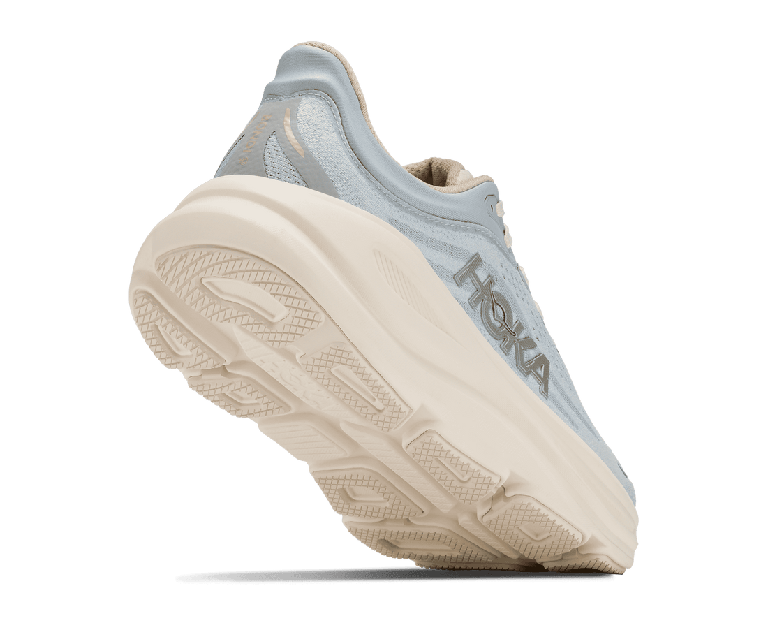 Women's Hoka Bondi 9 GLM Alabaster / Mineral Blue