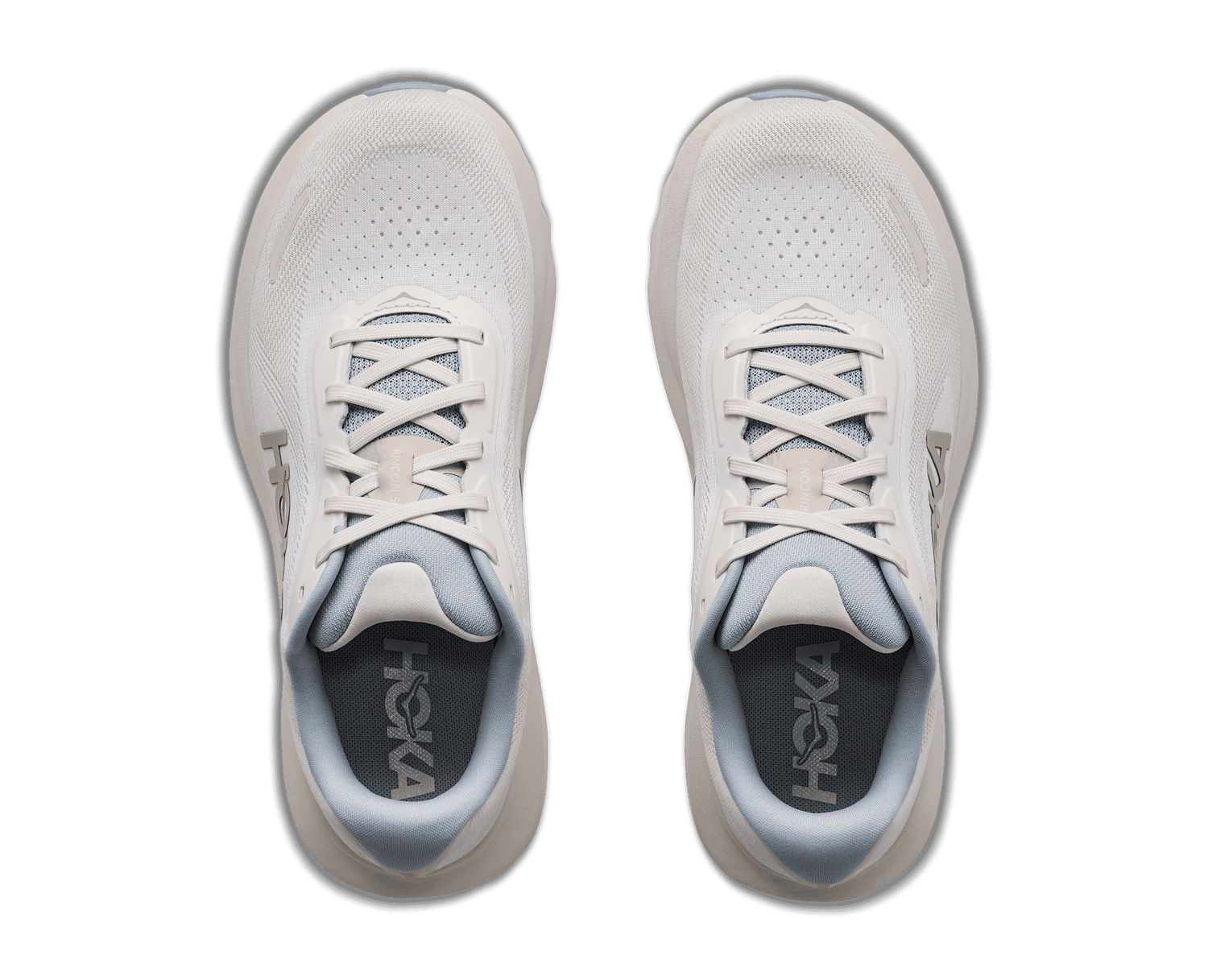 Women's Hoka Rincon 5 GLM Alabaster / Mineral Blue
