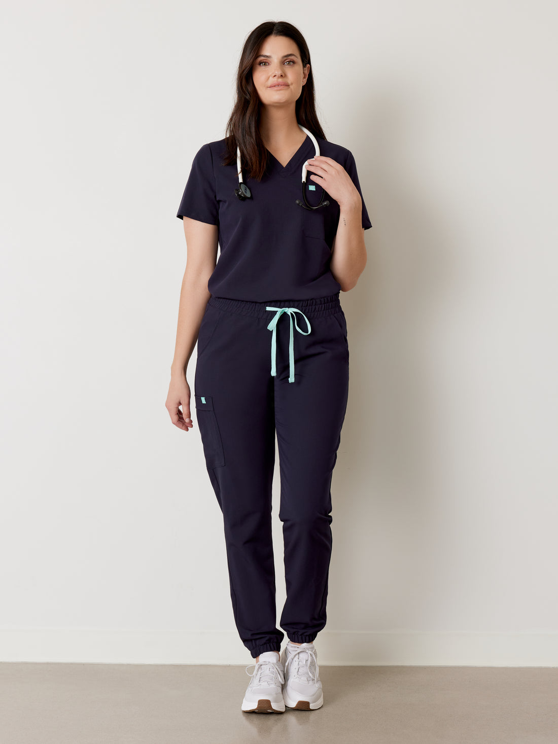 ROSIE RE-GARDE™ - NAVY - Jogger Scrub Pants - SILVADUR™