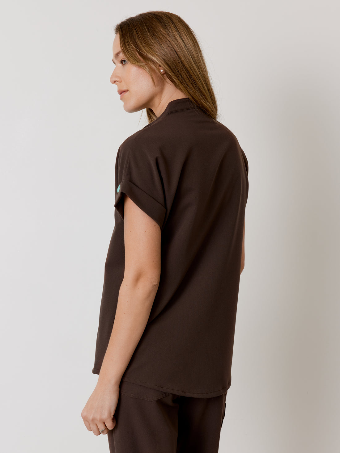 CHARLIE RE-GARDE™ - CHOCOLAT - Haut Col Mao - SILVADUR™